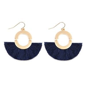 Fan Tassel Earrings